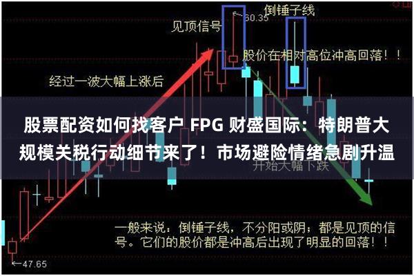 股票配资如何找客户 FPG 财盛国际：特朗普大规模关税行动细节来了！市场避险情绪急剧升温