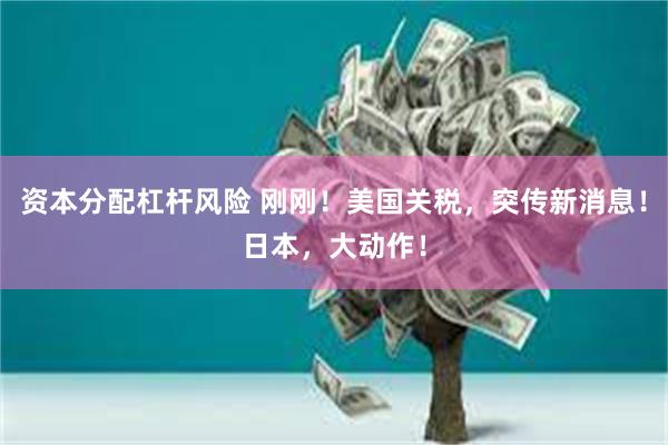 资本分配杠杆风险 刚刚！美国关税，突传新消息！日本，大动作！