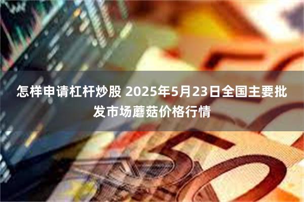 怎样申请杠杆炒股 2025年5月23日全国主要批发市场蘑菇价格行情