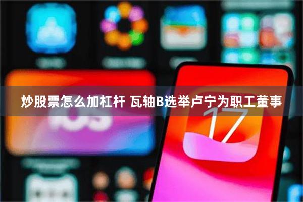 炒股票怎么加杠杆 瓦轴B选举卢宁为职工董事